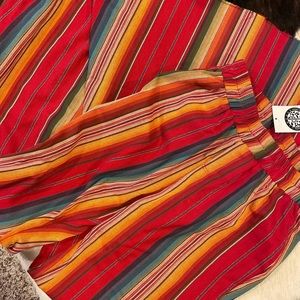 Lucky & Blessed Serape Flare Pants